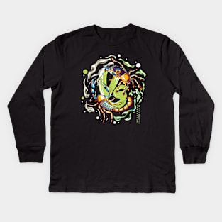 Scorpion v Tarantula Kids Long Sleeve T-Shirt